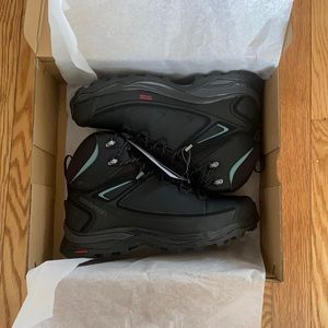 NWT and Box. Waterproof Salomon hiking boots.